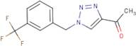 1-(1-{[3-(Trifluoromethyl)phenyl]methyl}-1H-1,2,3-triazol-4-yl)ethan-1-one