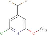 2-Chloro-4-(difluoromethyl)-6-methoxypyridine