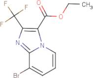 Ethyl 8-bromo-2-(trifluoromethyl)imidazo[1,2-a]pyridine-3-carboxylate