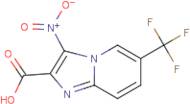 3-Nitro-6-(trifluoromethyl)imidazo[1,2-a]pyridine-2-carboxylic acid