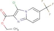 Ethyl 3-chloro-6-(trifluoromethyl)imidazo[1,2-a]pyridine-2-carboxylate