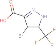 4-Bromo-5-(trifluoromethyl)-1H-pyrazole-3-carboxylic acid