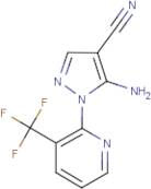 5-Amino-1-[3-(trifluoromethyl)pyridin-2-yl]-1H-pyrazole-4-carbonitrile