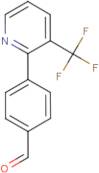 4-[3-(Trifluoromethyl)-2-pyridinyl]benzenecarbaldehyde