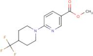 Methyl 6-[4-(trifluoromethyl)piperidino]nicotinate