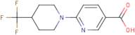 6-[4-(Trifluoromethyl)piperidino]nicotinic acid