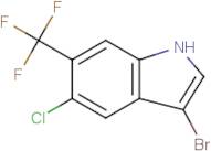 3-Bromo-5-chloro-6-(trifluoromethyl)-1H-indole