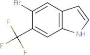 5-Bromo-6-(trifluoromethyl)-1H-indole