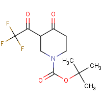 3-(Trifluoroacetyl)piperidin-4-one, N-BOC protected