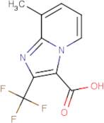 8-Methyl-2-(trifluoromethyl)imidazo[1,2-a]pyridine-3-carboxylic acid