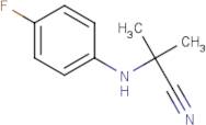 2-[(4-Fluorophenyl)amino]-2-methylpropanenitrile