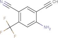 4-Amino-5-ethynyl-2-(trifluoromethyl)benzenecarbonitrile