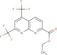 Ethyl 5,7-bis(trifluoromethyl)-1,8-naphthyridine-2-carboxylate