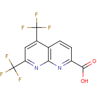 5,7-Bis(trifluoromethyl)-1,8-naphthyridine-2-carboxylic acid