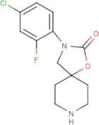 3-(4-Chloro-2-fluorophenyl)-1-oxa-3,8-diazaspiro[4.5]decan-2-one
