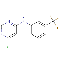 6-Chloro-N-[3-(trifluoromethyl)phenyl]pyrimidin-4-amine