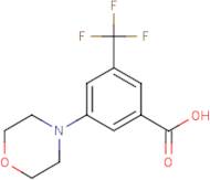 3-(Morpholin-4-yl)-5-(trifluoromethyl)benzoic acid
