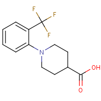 1-[2-(Trifluoromethyl)phenyl]piperidine-4-carboxylic acid