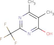 5,6-Dimethyl-2-(trifluoromethyl)pyrimidin-4-ol