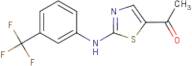 1-(2-{[3-(Trifluoromethyl)phenyl]amino}-1,3-thiazol-5-yl)ethan-1-one