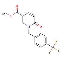 Methyl 6-oxo-1-{[4-(trifluoromethyl)phenyl]methyl}-1,6-dihydropyridine-3-carboxylate