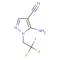 5-Amino-1-(2,2,2-trifluoroethyl)-1H-pyrazole-4-carbonitrile