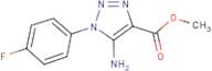 Methyl 5-amino-1-(4-fluorophenyl)-1H-1,2,3-triazole-4-carboxylate