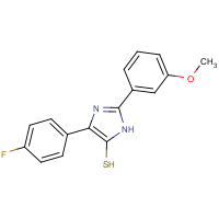 4-(4-Fluorophenyl)-2-(3-methoxyphenyl)-1H-imidazole-5-thiol