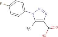 1-(4-Fluorophenyl)-5-methyl-1H-1,2,3-triazole-4-carboxylic acid
