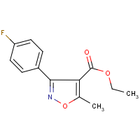 Ethyl 3-(4-fluorophenyl)-5-methylisoxazole-4-carboxylate