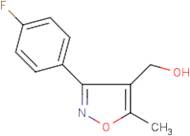 [3-(4-Fluorophenyl)-5-methylisoxazol-4-yl]methanol