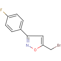 5-(Bromomethyl)-3-(4-fluorophenyl)isoxazole