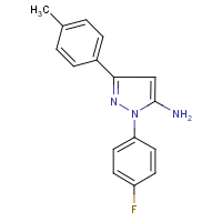 1-(4-Fluorophenyl)-3-(4-methylphenyl)-1H-pyrazol-5-amine