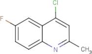 4-Chloro-6-fluoro-2-methylquinoline