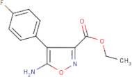 Ethyl 5-amino-4-(4-fluorophenyl)isoxazole-3-carboxylate