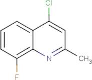 4-Chloro-8-fluoro-2-methylquinoline