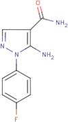 5-Amino-1-(4-fluorophenyl)-1H-pyrazole-4-carboxamide