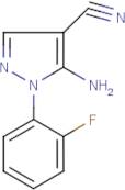 5-Amino-1-(2-fluorophenyl)-1H-pyrazole-4-carbonitrile