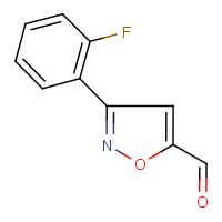 3-(2-Fluorophenyl)isoxazole-5-carbaldehyde