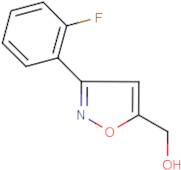 [3-(2-Fluorophenyl)isoxazol-5-yl]methanol