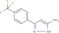 3-[4-(Trifluoromethyl)phenyl]-1H-pyrazol-5-amine