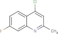 4-Chloro-7-fluoro-2-methylquinoline