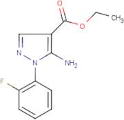 Ethyl 5-amino-1-(2-fluorophenyl)-1H-pyrazole-4-carboxylate