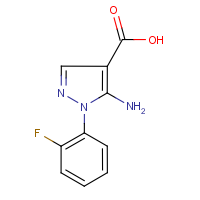 5-Amino-1-(2-fluorophenyl)-1H-pyrazole-4-carboxylic acid