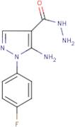 5-Amino-1-(4-fluorophenyl)-1H-pyrazole-4-carbohydrazide