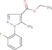 Ethyl 1-(2-fluorophenyl)-5-methyl-1H-pyrazole-4-carboxylate