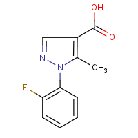 1-(2-Fluorophenyl)-5-methyl-1H-pyrazole-4-carboxylic acid