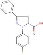 1-(4-Fluorophenyl)-3-phenyl-1H-pyrazole-5-carboxylic acid