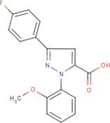 3-(4-Fluorophenyl)-1-(2-methoxyphenyl)-1H-pyrazole-5-carboxylic acid