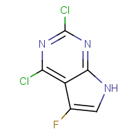 2,4-Dichloro-5-fluoro-7H-pyrrolo[2,3-d]pyrimidine